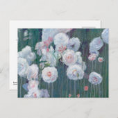 Zerbrochene Blume Postkarte (Vorne/Hinten)