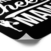Zerbrochene Cheer Mama Cheer Mutter einer Cheerlea Poster (Ecke)