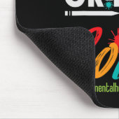 Zerbrochene Crayons immer noch Farbenbewusstsein f Mousepad (Ecke)