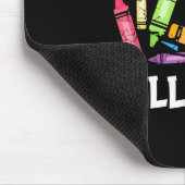 Zerbrochene Crayons immer noch Farbenbewusstsein f Mousepad (Ecke)