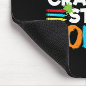 Zerbrochene Crayons immer noch Farbenbewusstsein f Mousepad (Ecke)