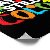 Zerbrochene Crayons immer noch Farbenbewusstsein f Poster (Ecke)