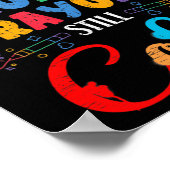 Zerbrochene Crayons immer noch Farbenbewusstsein f Poster (Ecke)