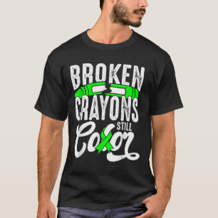 Zerbrochene Crayons immer noch Farbenbewusstsein f T-Shirt