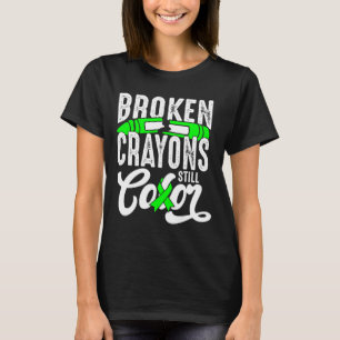 Zerbrochene Crayons immer noch Farbenbewusstsein f T-Shirt