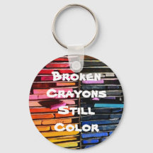 Zerbrochene Crayons Standfarbe - Inspiration Spric