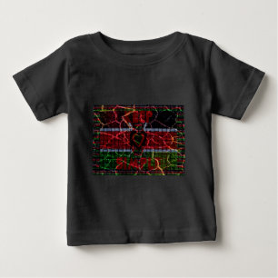 Zerbrochene Flagge: Einfachheit bewahren - Keniani Baby T-shirt