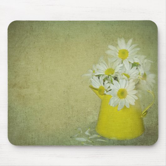 Zerbrochene Gänseblümchen Mousepad (Vorne)
