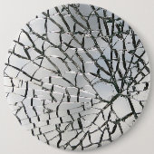 Zerbrochene Glasbeschaffenheit Button (Vorderseite)