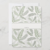 Zerbrochene Herzrhythmusstörungen Sympathie Karte (Rückseite)