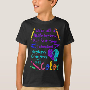 Zerbrochene Krebse, die immer noch T-Shirt-Suizidp T-Shirt