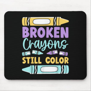 Zerbrochene Krebse haben noch immer ein farbenfroh Mousepad