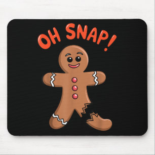 Zerbrochene Leg Art für Männer Frauen Kinder Broke Mousepad