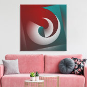 Zerbrochene Muschel Leinwanddruck (Insitu (Wohnzimmer))