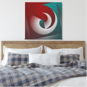 Zerbrochene Muschel Leinwanddruck (Insitu (Schlafzimmer))