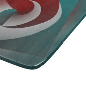 Zerbrochene Muschel Schneidebrett (Ecke)