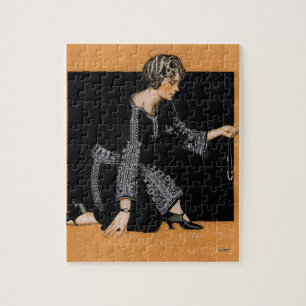 Zerbrochene Perlenkette Puzzle