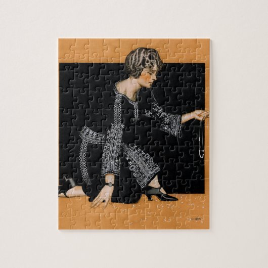 Zerbrochene Perlenkette Puzzle (Vertikal)