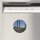 Zerbrochene Ruinen griechischen Stils Magnet (In Situ (Geschirrspüler))