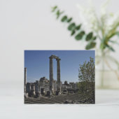 Zerbrochene Ruinen griechischen Stils Postkarte (Stehend Vorderseite)
