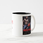 Zerbrochene Soul-Tasse Zweifarbige Tasse (VorderseiteRechts)