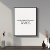 Zerbrochene Spiegel Poster