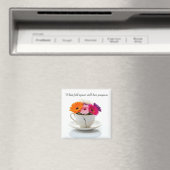 zerbrochene Tasse inspirierender Magnet (In Situ (Geschirrspüler))