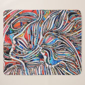Zerbrochene Texturen: Verbleibte Glass Unity Sherpadecke (Vorderseite (Horizontal))