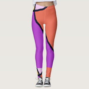 Zerbrochene Tile Sorbet-Leggings Leggings