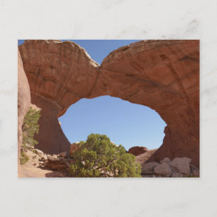 Zerbrochener Bogen im Arches National Park Postkarte