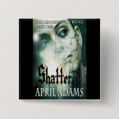 Zerbrochener Knopf Button (Vorderseite)