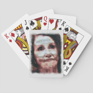 Zerbrochener Lautsprecher Spielkarten