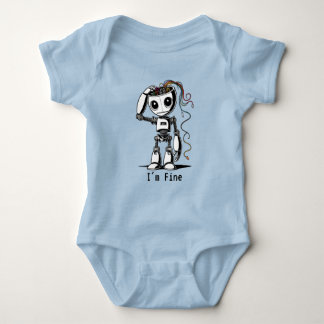Zerbrochener Roboter - Ich bin gut Baby Strampler