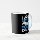 Zerbrochener Spaß Funny Broken Toe Survivor Kriege Kaffeetasse (VorderseiteRechts)
