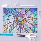 Zerbrochenes, festes Glas-Effekt Dekoupage-Tissue Seidenpapier (Handwerk)