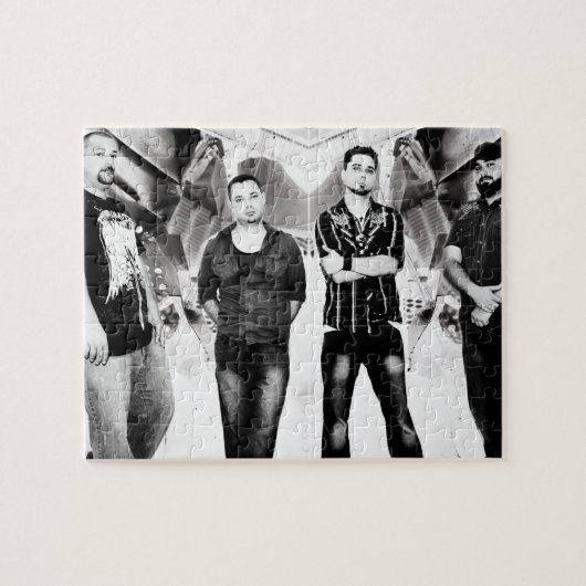 Zerbrochenes Foto-Puzzlespiel der Anzeigen-8x10 Puzzle (Horizontal)