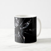 Zerbrochenes Glas Nr. 1 Kaffeetasse (VorderseiteRechts)