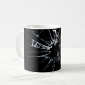 Zerbrochenes Glas Nr. 1 Kaffeetasse (Vorderseite Links)