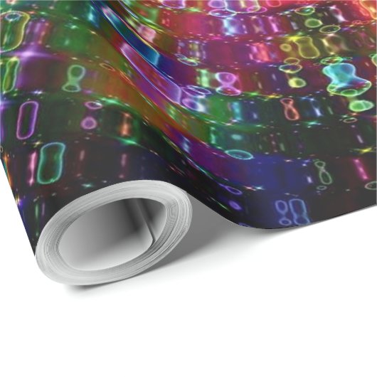 Zerbrochenes Glas-Spiralen-Packpapier Geschenkpapier (Rolleneckpunkt)