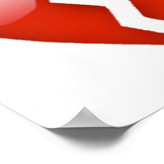 Zerbrochenes Herz - Emoji Poster (Ecke)