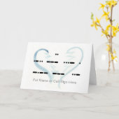 Zerbrochenes Herz I Liebe Sie personalisieren IT-K Karte (Gelbe Blume)