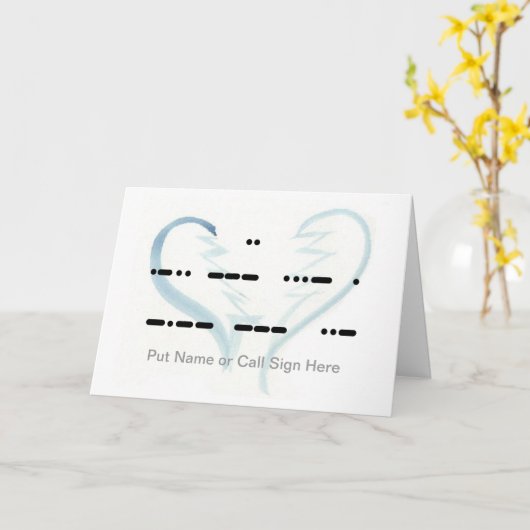 Zerbrochenes Herz I Liebe Sie personalisieren IT-K Karte (Gelbe Blume)