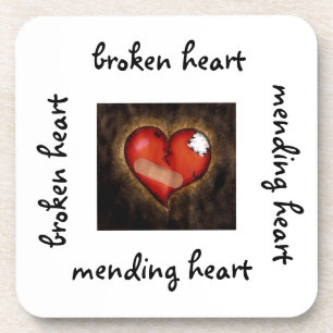 Zerbrochenes Herz/Kreislauf-Untersetzer Untersetzer