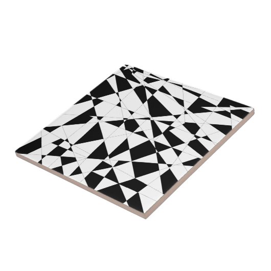 Zerbrochenes Leben in Schwarzem u. im Weiß Fliese (Seite)