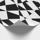 Zerbrochenes Leben in Schwarzem u. im Weiß Geschenkpapier (Ecke)