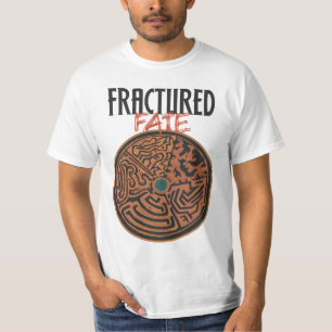Zerbrochenes Schicksals-Shirt mit Autoren und T-Shirt