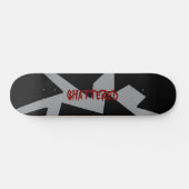 zerbrochenes Skateboard-Deck Skateboard (Horizontal)
