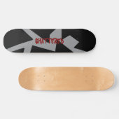 zerbrochenes Skateboard-Deck Skateboard (Horizontal)