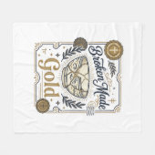 Zerbrochenes wird zu Gold Jesus Kintsugi Zerbroche Fleecedecke (Vorderseite (Horizontal))