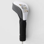 Zerbrochenes wird zu Gold Jesus Kintsugi zerbroche Golf Headcover (angewinkelt)